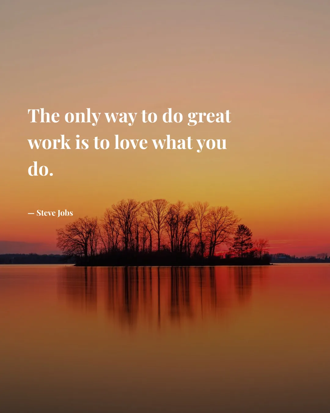 Instagram quote post example in 4 by 5 format for social media content